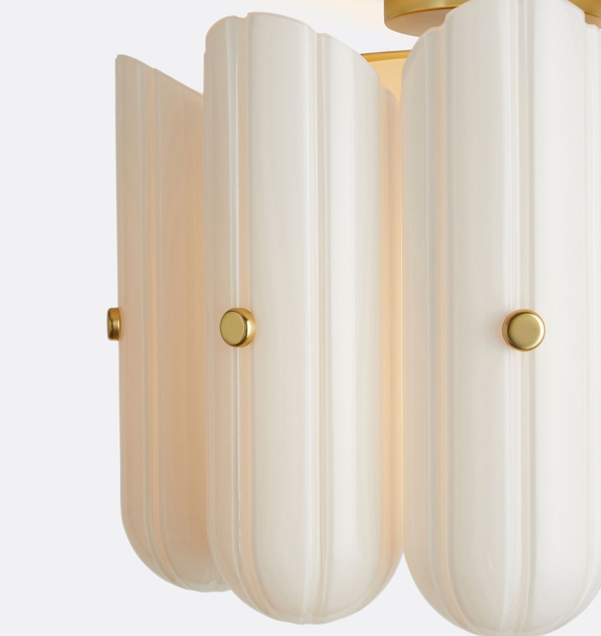 Lorna LED Flush Mount 16" - Polished NickelBlushlighting