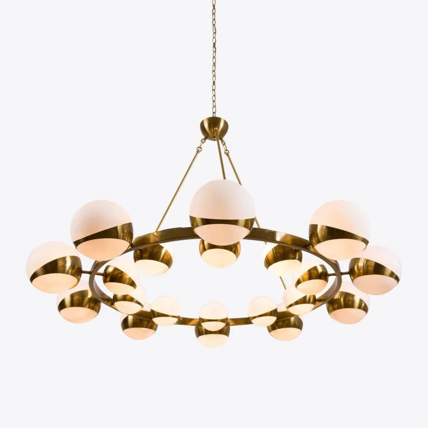 Lucca Sputnik Chandelier - LargeBlushlighting