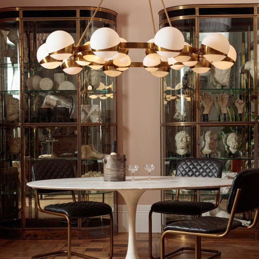 Lucca Sputnik Chandelier - LargeBlushlighting
