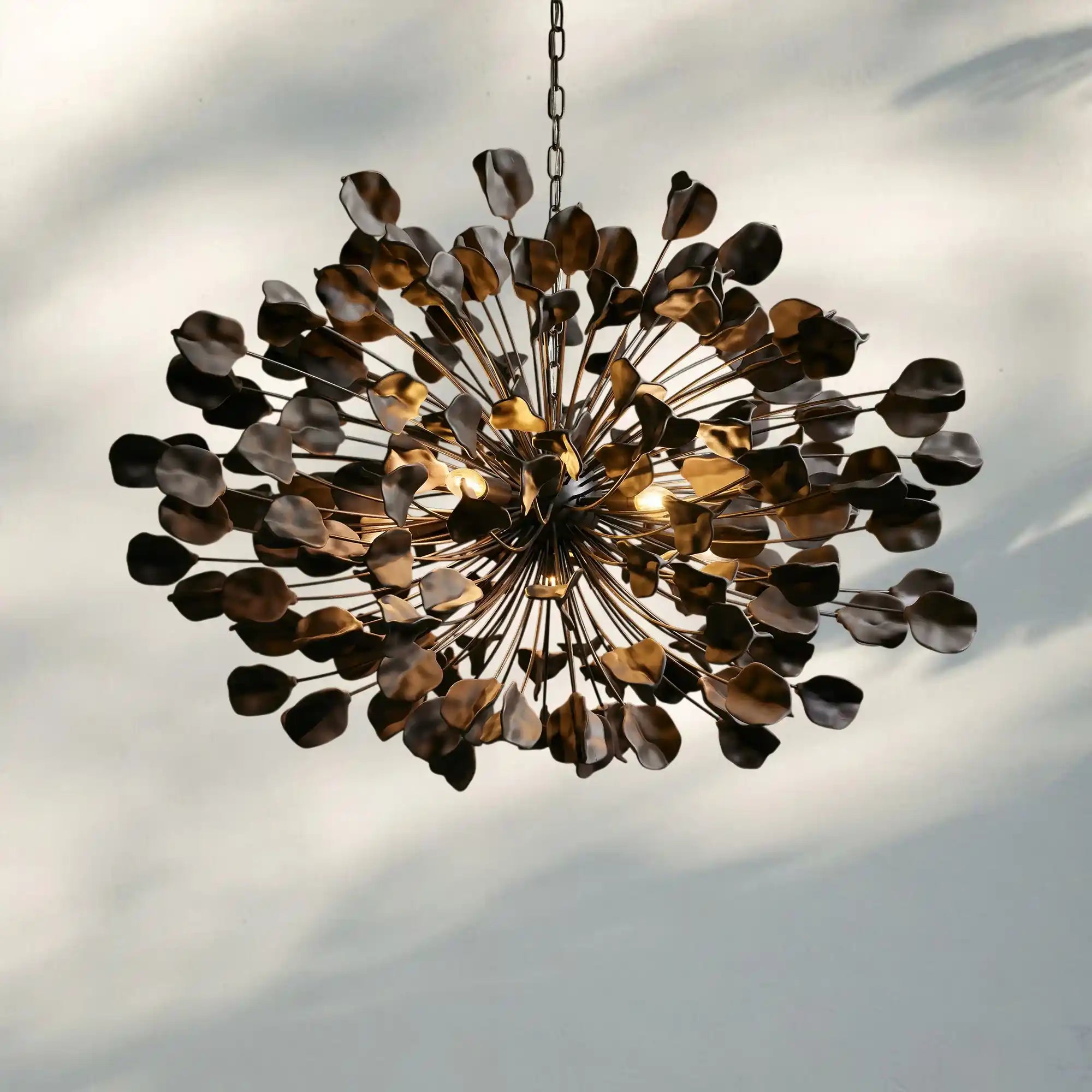 Lunaria Chandelier-BRONZE / EBONY-Blushlighting