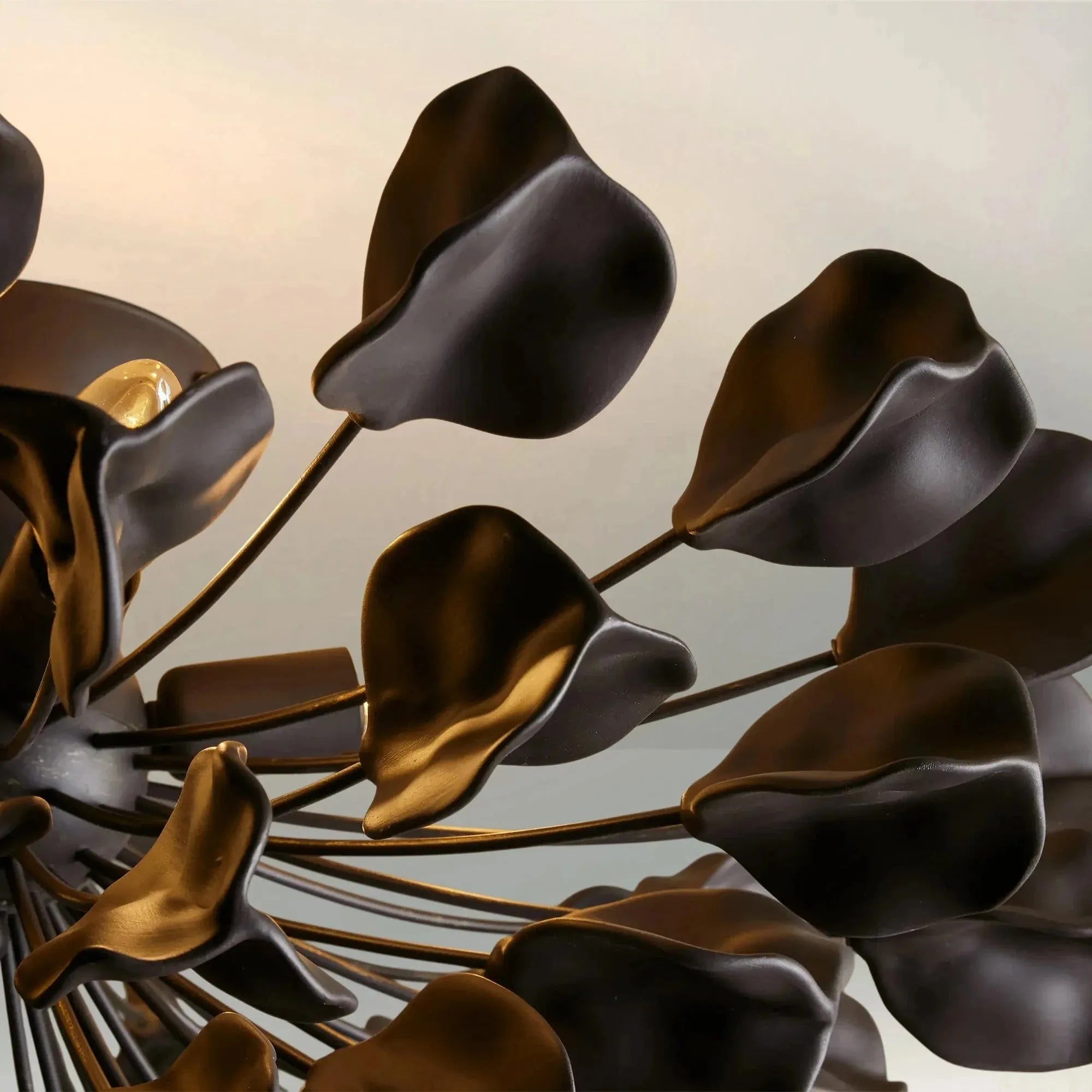 Lunaria Flush Mount - Bronze / EbonyBlushlighting