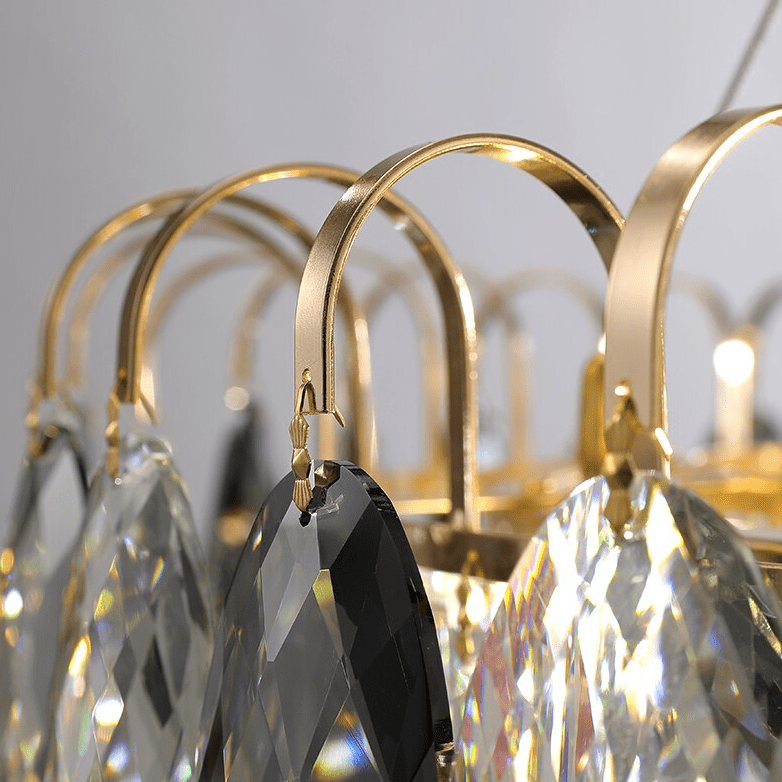 Luxurious K9 Crystal Chandelier Modern Ceiling Light Fixtures Set for Living Room/Dining Room-Chandeliers-Blushlighting-Blushlighting