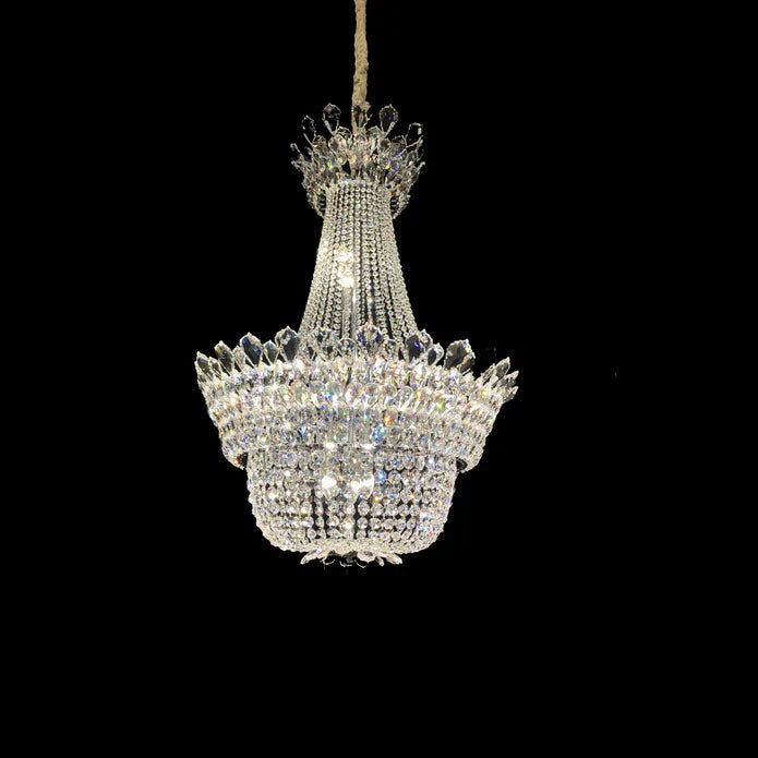 Luxury Empire Branch Crystal Chandelier Pendant Light for Entryway and Foyer - D19.7" *H23.6"Warm LightBlushlighting