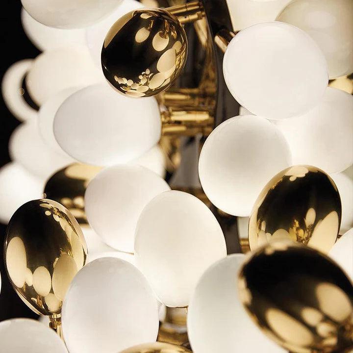 Luxury Escamoles Vertical Grape Chandelier - Blushlighting