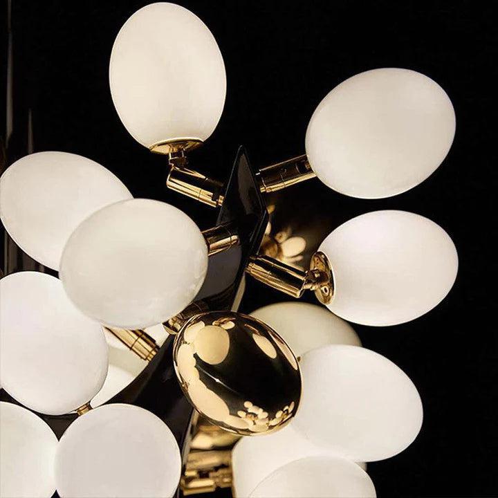 Luxury Escamoles Vertical Grape Chandelier - Blushlighting