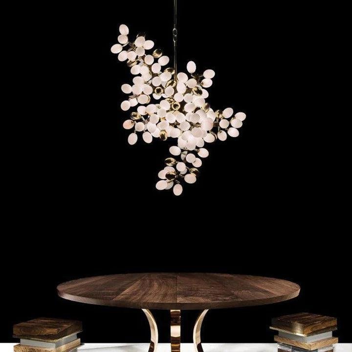 Luxury Escamoles Vertical Grape Chandelier - Blushlighting
