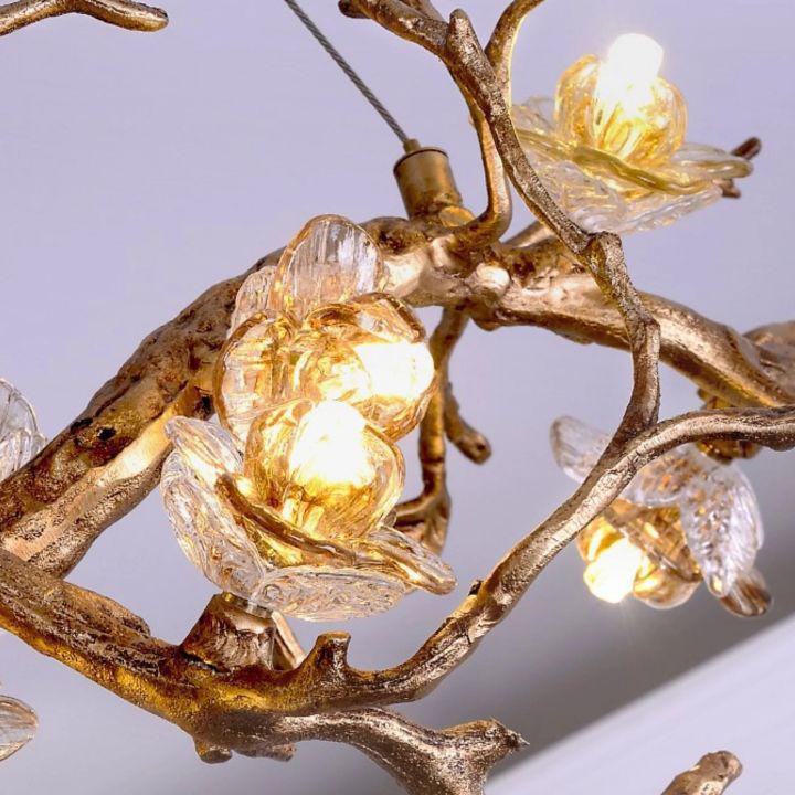 Luxury Flower Tree Branch Chandelier - L 39.4″(100cm) x W 25.6″(65cm) x H 22.8″(58cm)Blushlighting