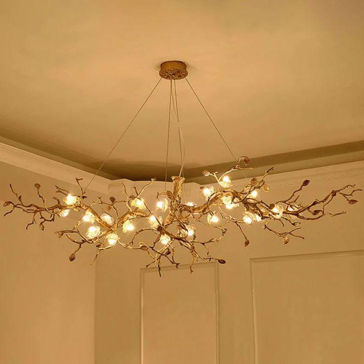 Luxury Flower Tree Branch Chandelier - L 39.4″(100cm) x W 25.6″(65cm) x H 22.8″(58cm)Blushlighting