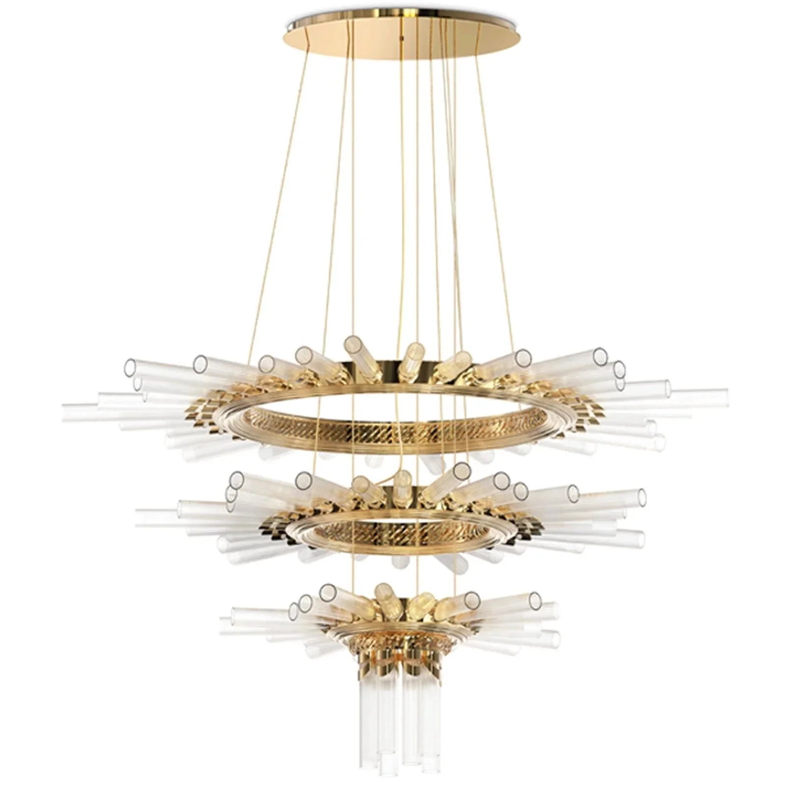 Luxury Kaida 88 Light Crystal Modern Chandelier - Blushlighting