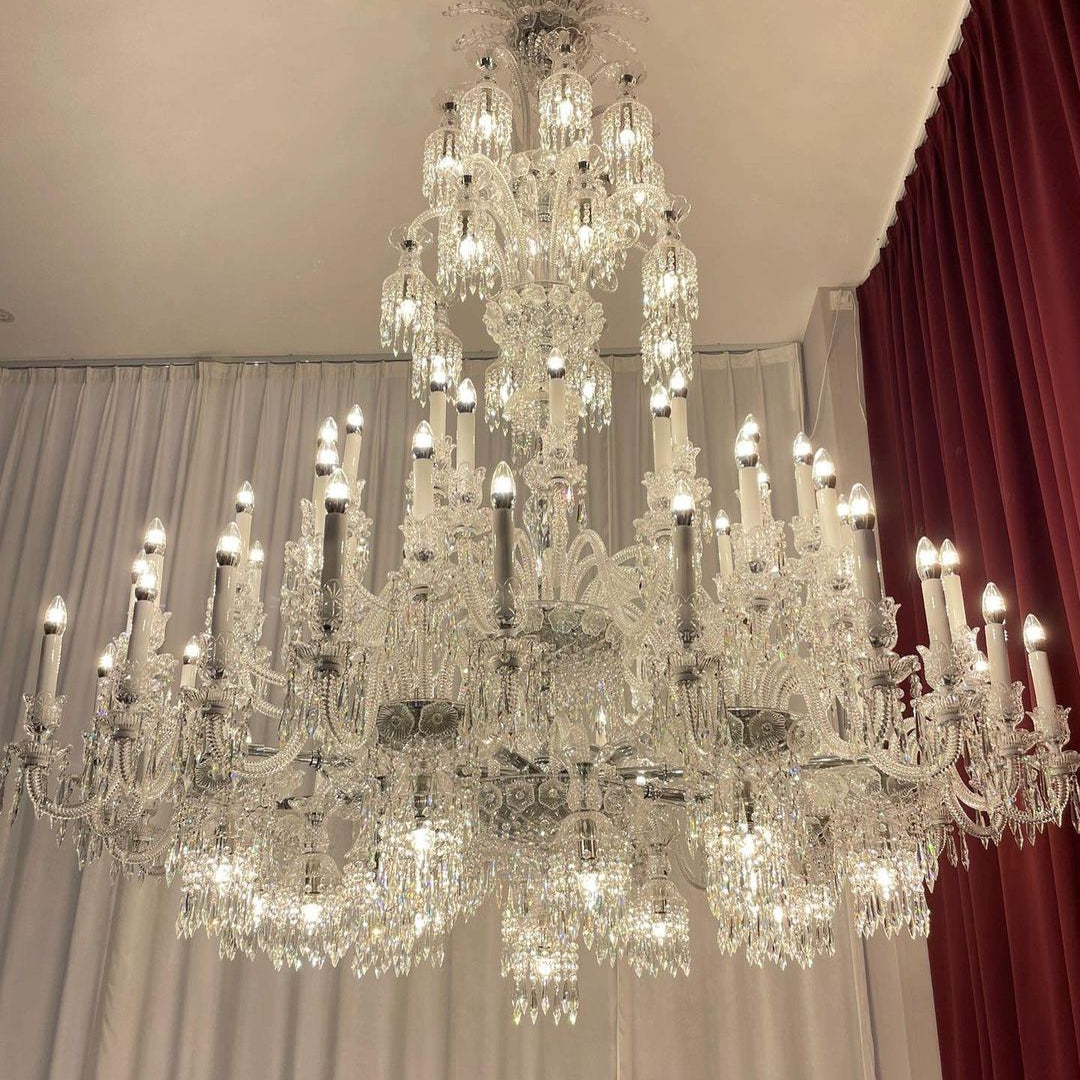 Luxury Large Multi Candles Chandelier Islam Crystal Ceiling Lighting Fixture For Living Room/ Hall Decoration-Chandeliers-Blushlighting-Blushlighting