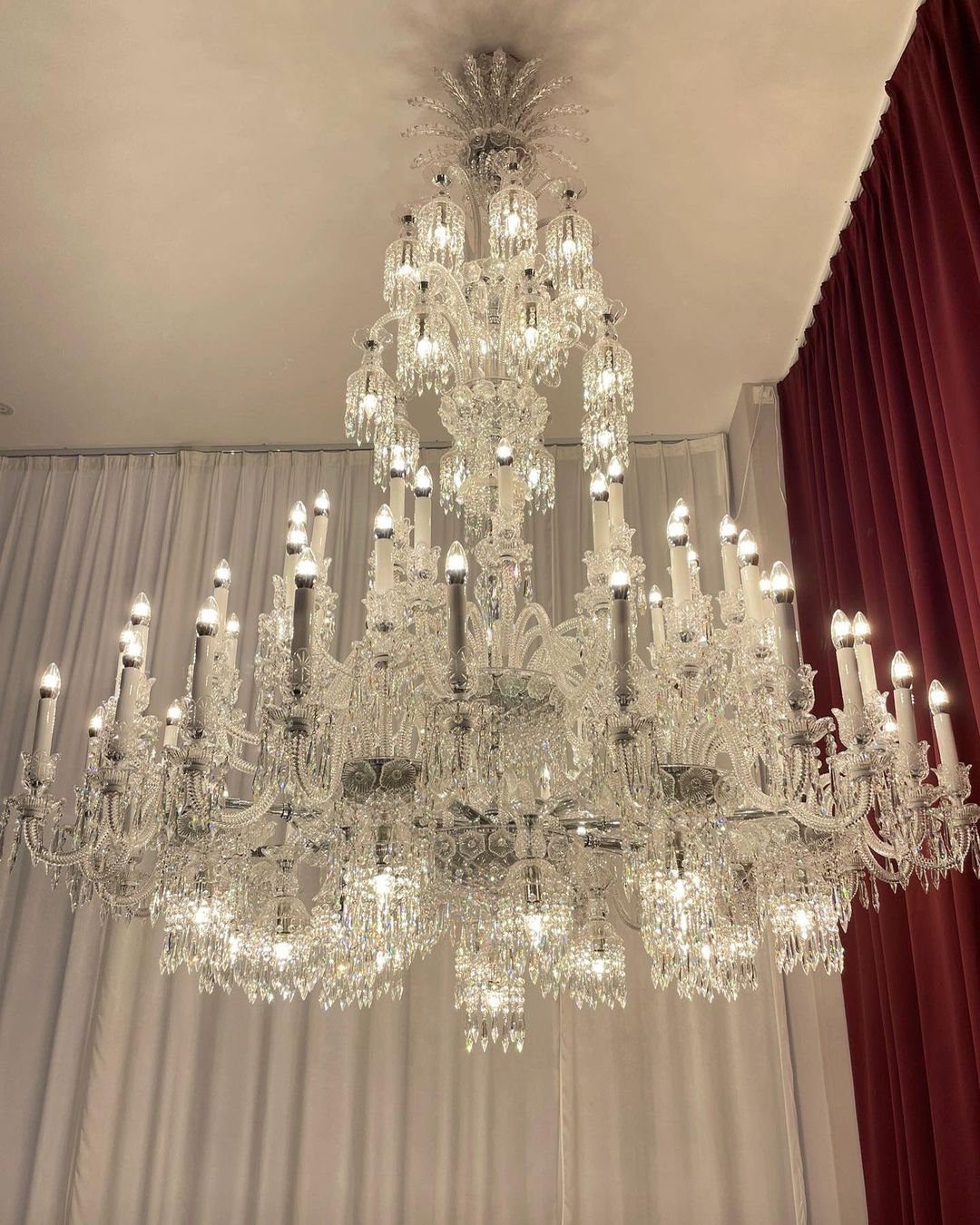 Luxury Large Multi Candles Chandelier Islam Crystal Ceiling Lighting Fixture For Living Room/ Hall Decoration-Chandeliers-Blushlighting-Blushlighting
