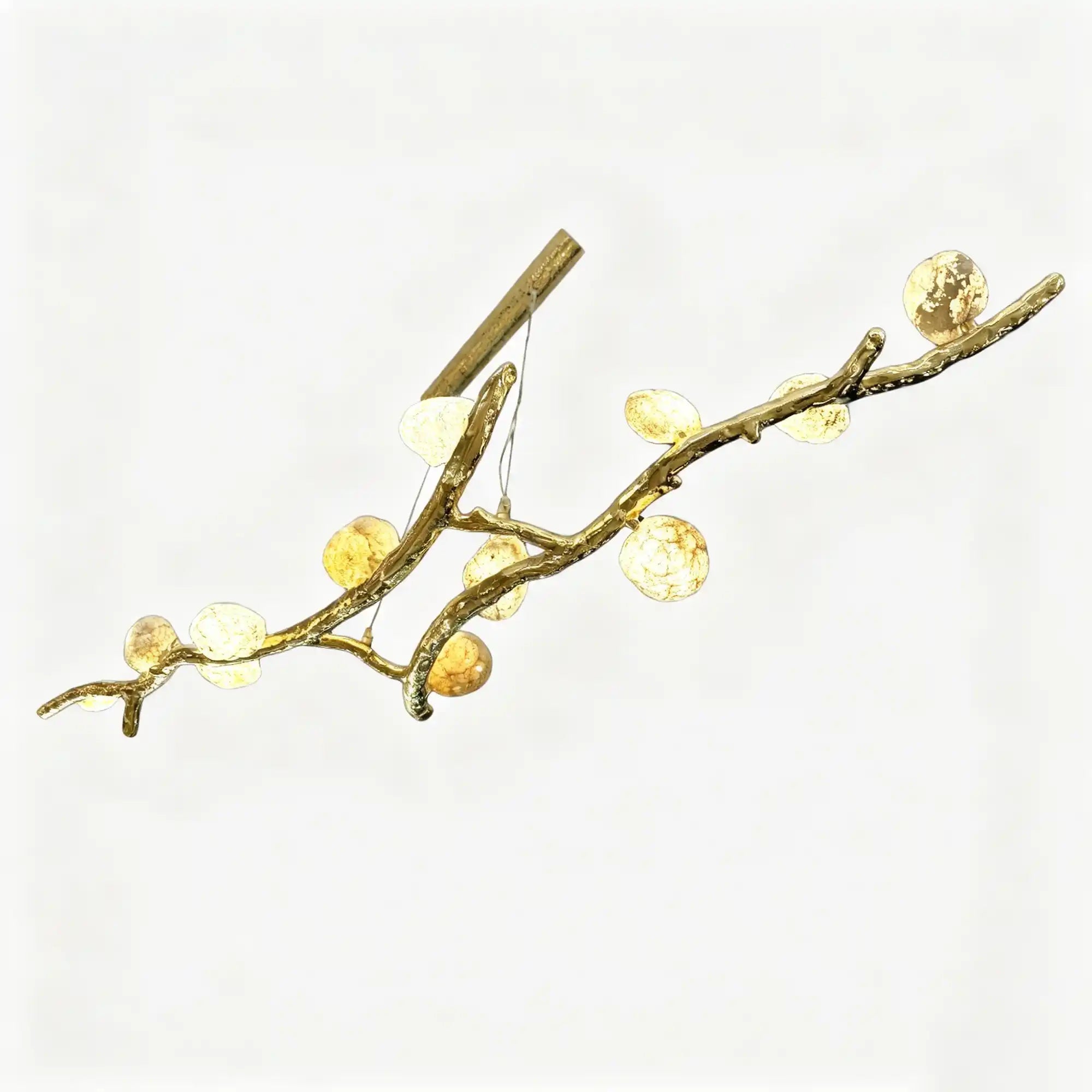 Luxury Statement Nature - inspired Twig Natural Crystal Chandelier - Custom (contact us)Warm LightBlushlighting
