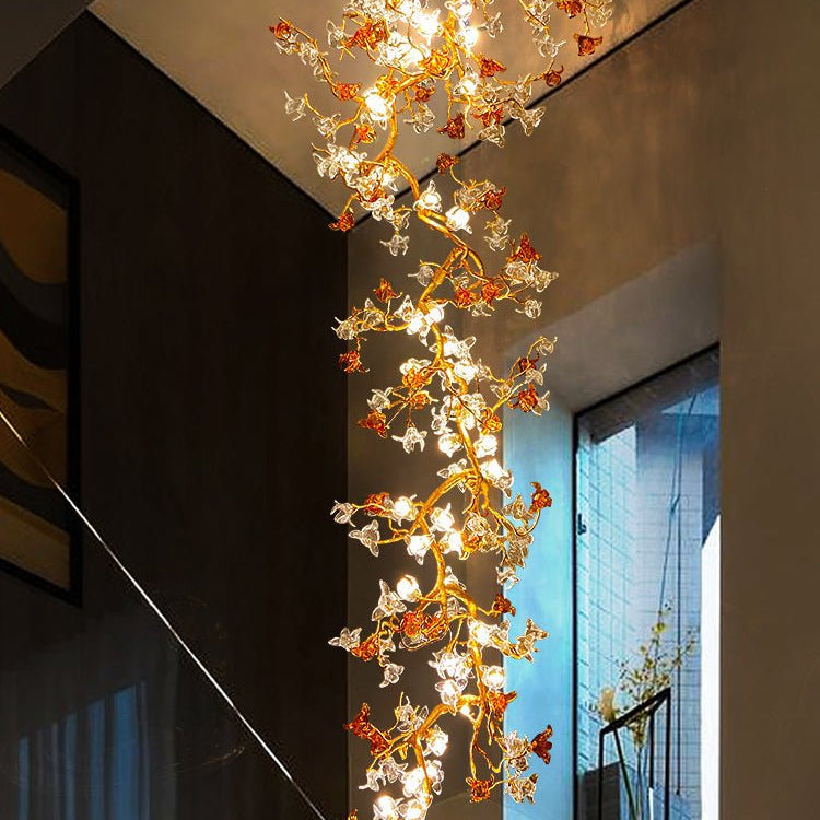 Luxury Villa Elegant Villa Blossom and Branch Chandelier,-Blushlighting-Blushlighting
