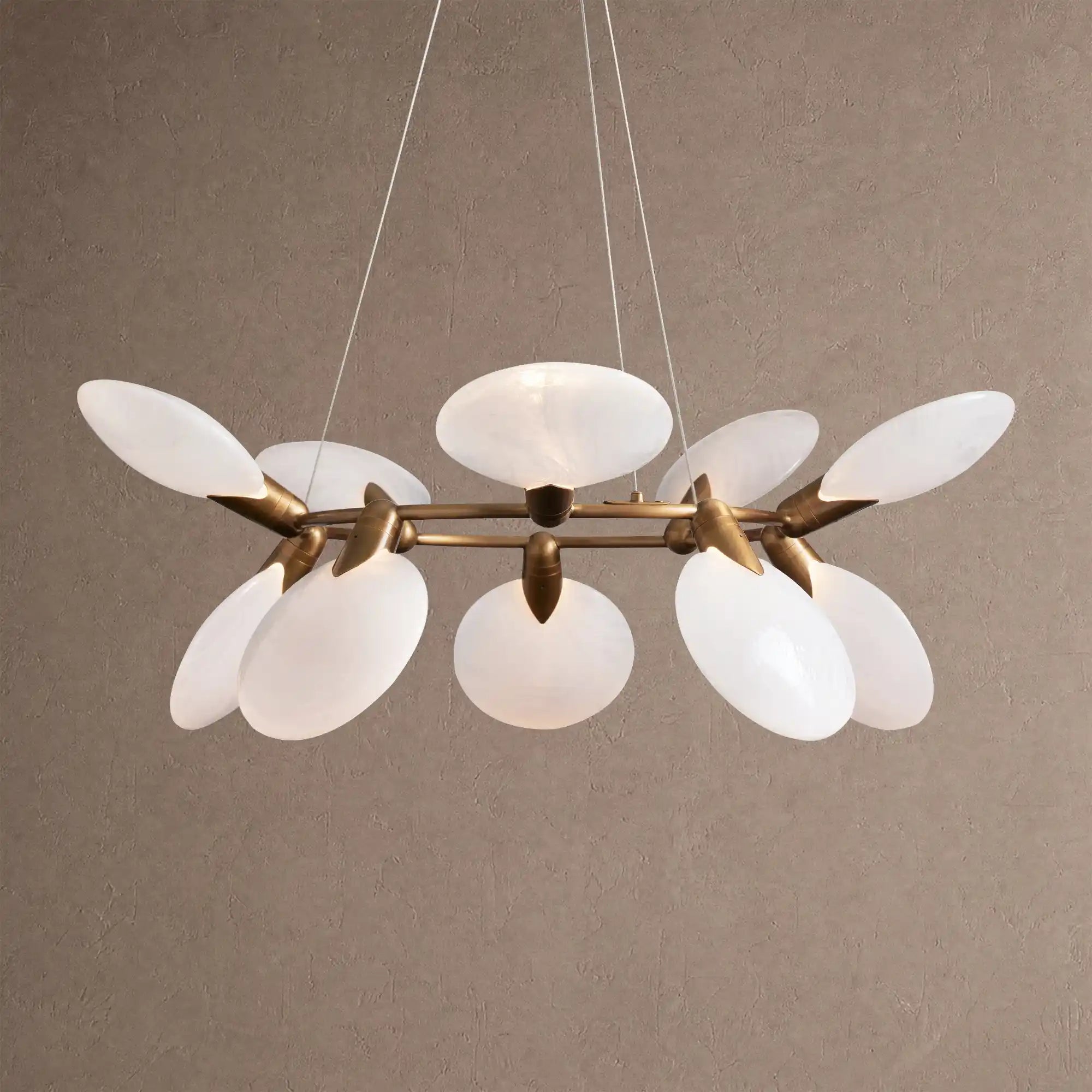 Lyla Halo Chandelier - Blushlighting