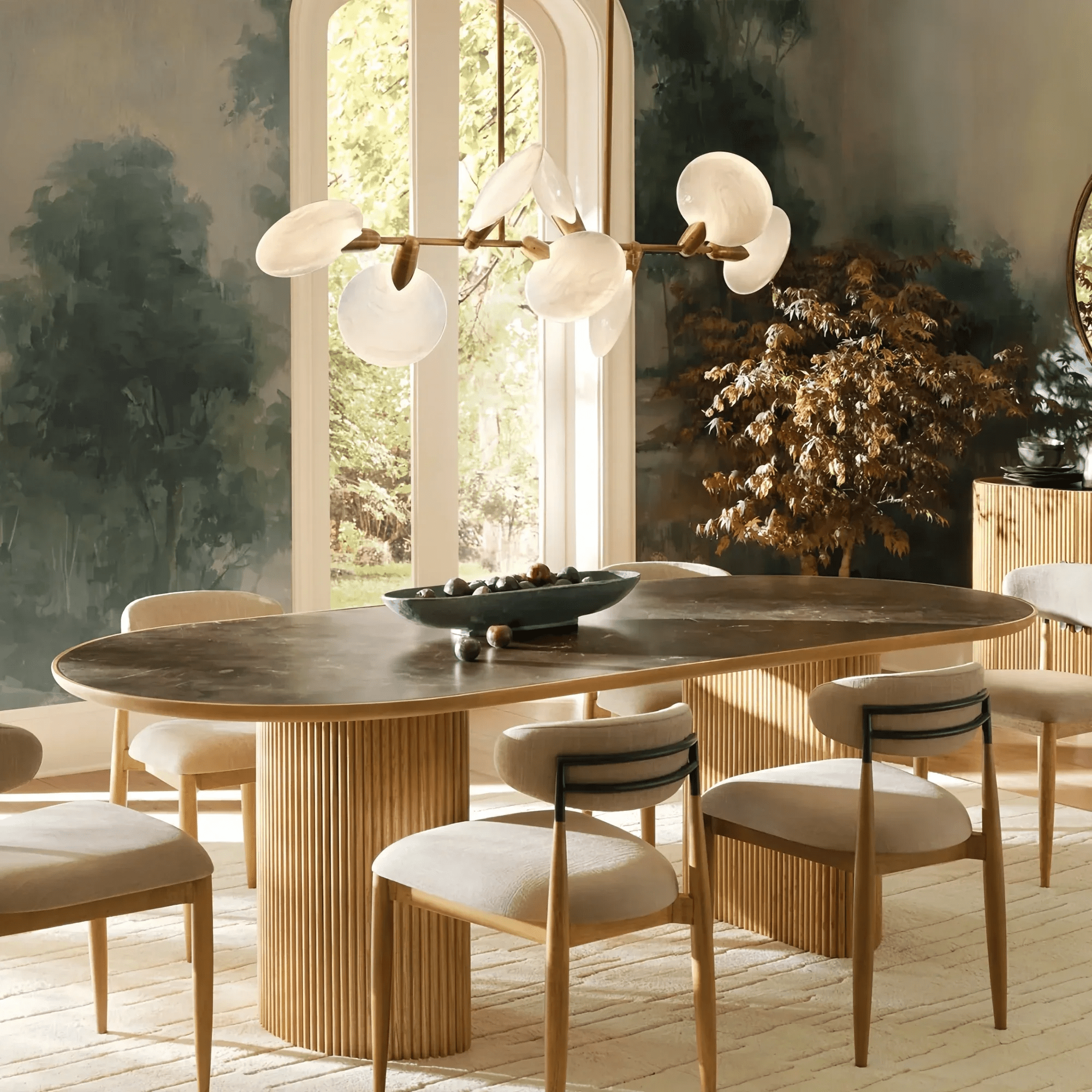 Lyla Linear Chandelier 62"74" - 74‘’Blushlighting