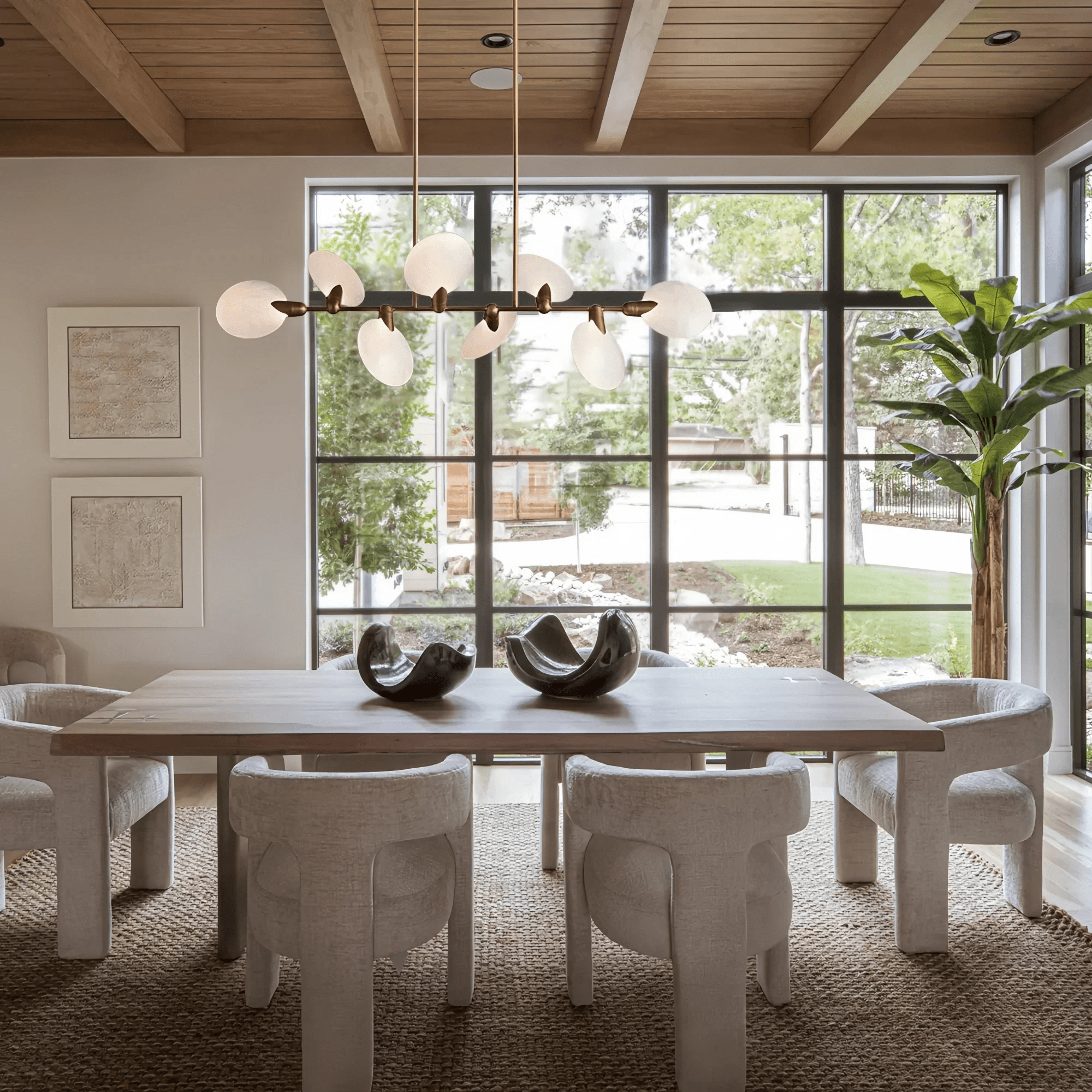 Lyla Linear Chandelier 62"74" - 74‘’Blushlighting