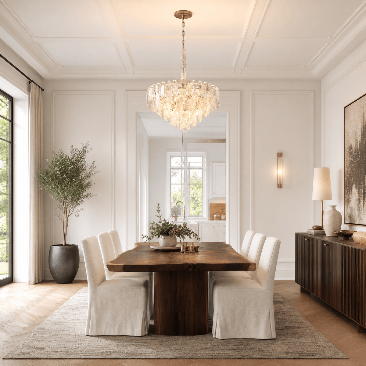 Madreperla Crystal Chandelier - Blushlighting