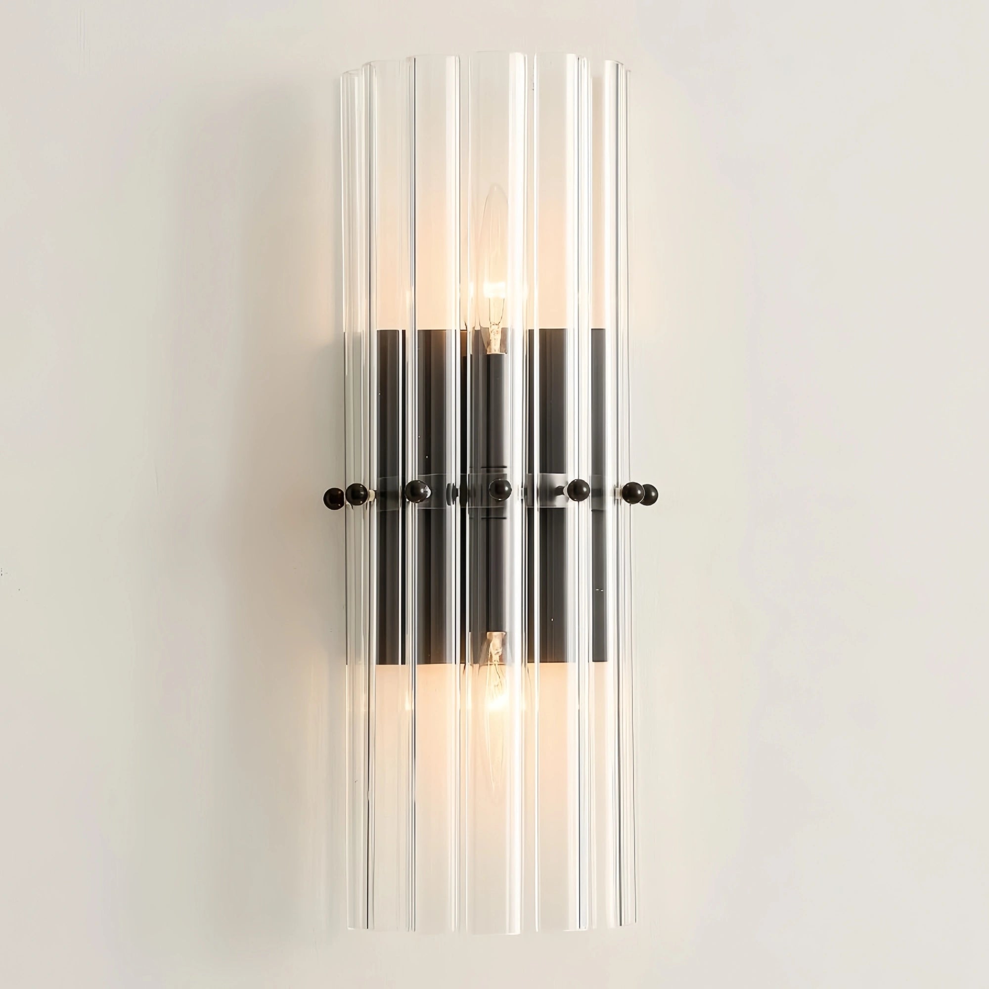 Mallory Glass Wall Sconce - Blushlighting