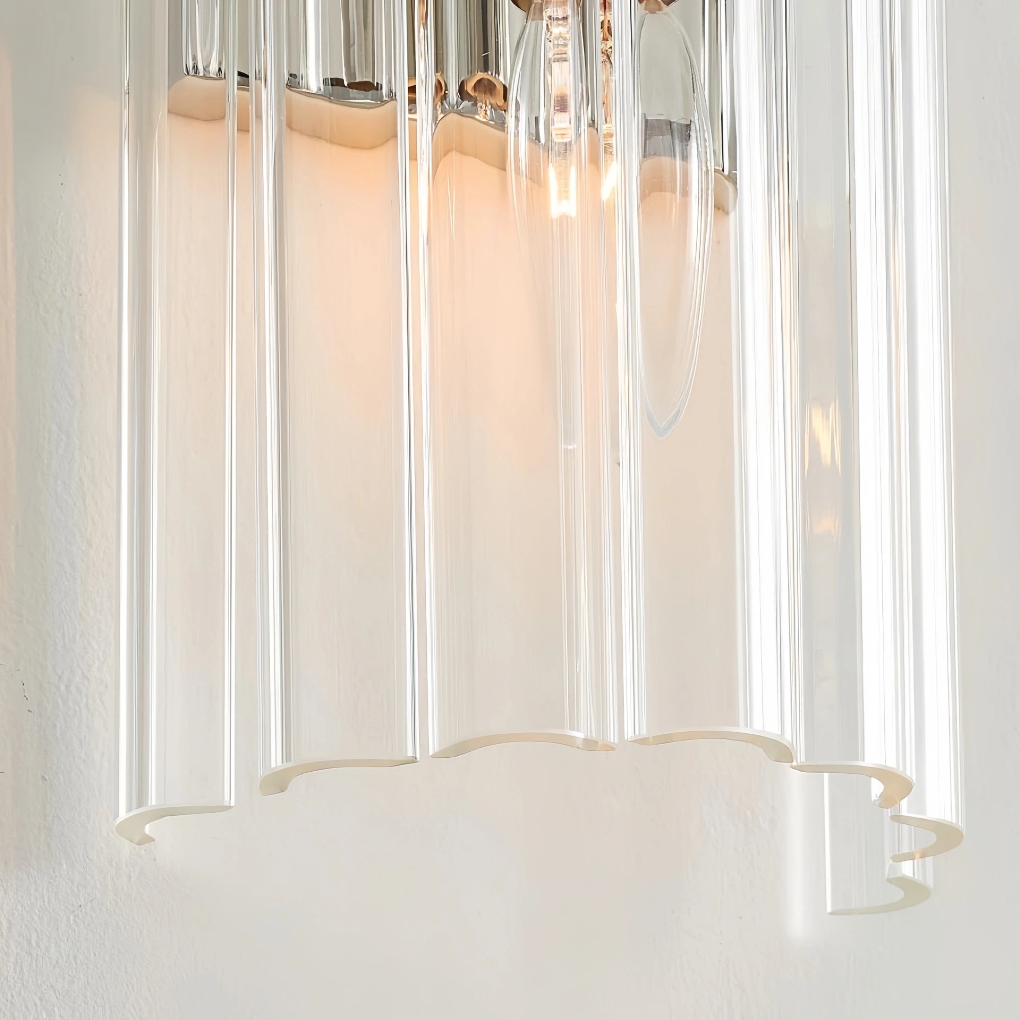 Mallory Glass Wall Sconce - Blushlighting
