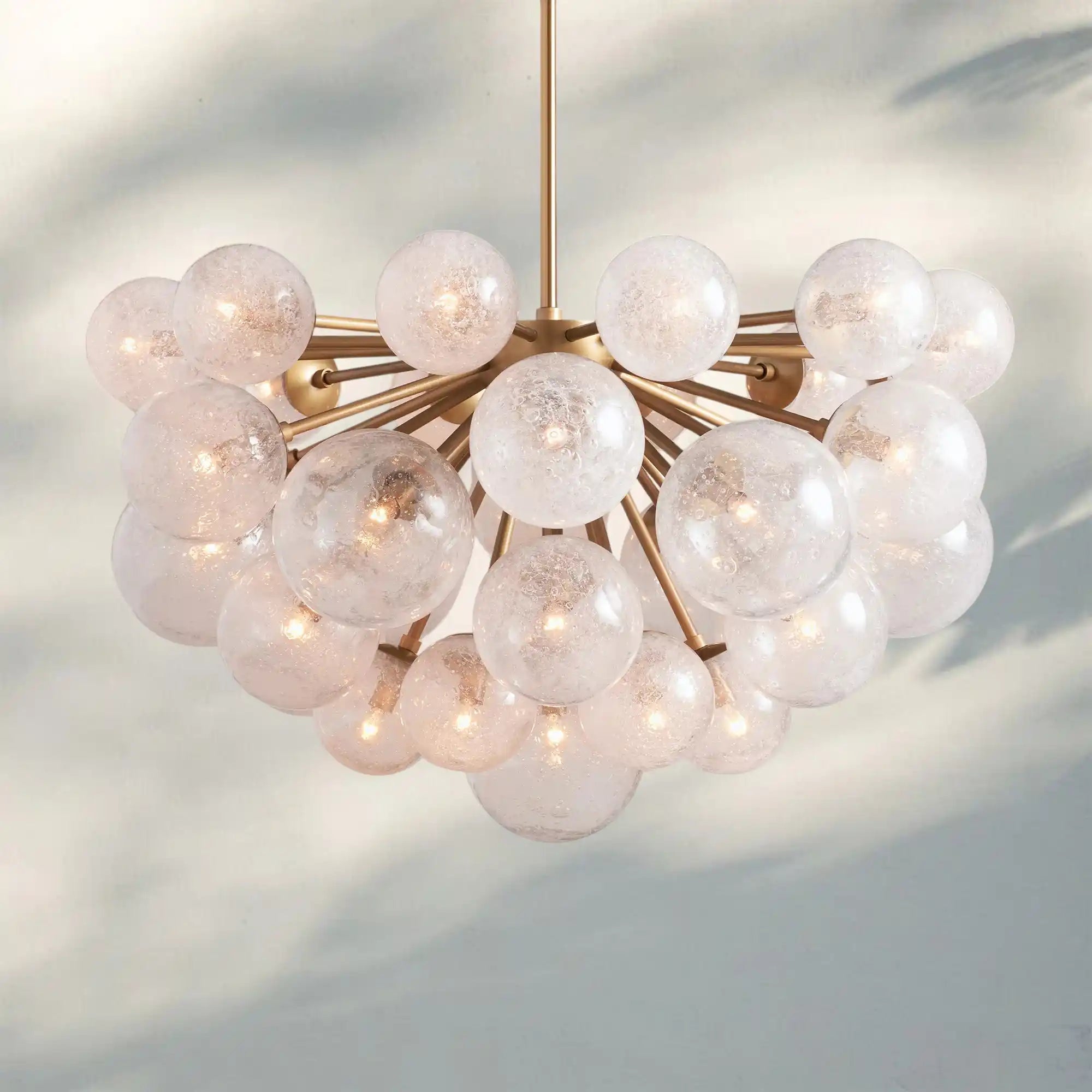 Mandoza Chandelier 19/37 Light - 37 LightsBrassBlushlighting