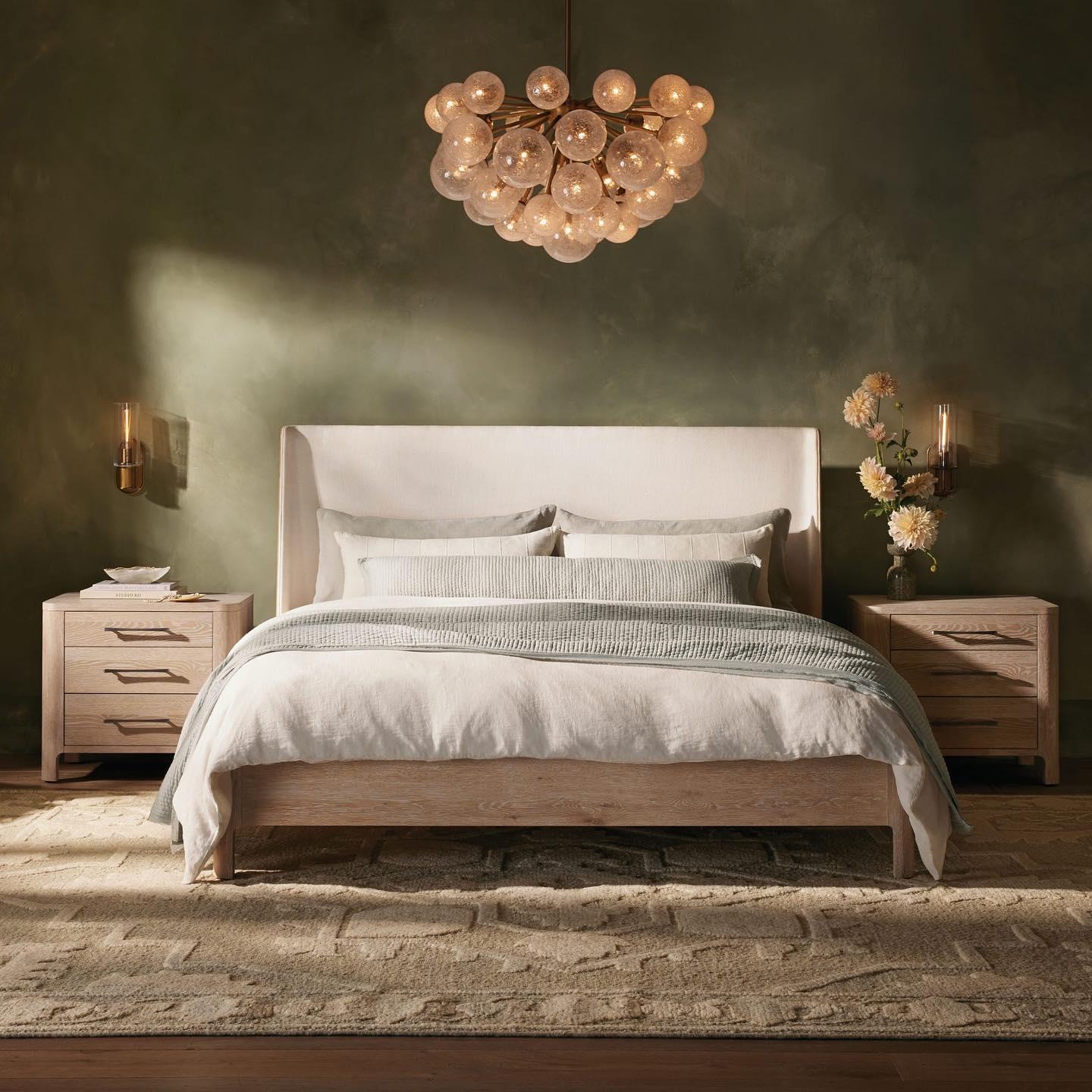 Mandoza Chandelier 19/37 Light-Lighting-37 LIGHT-Nickel-Blushlighting