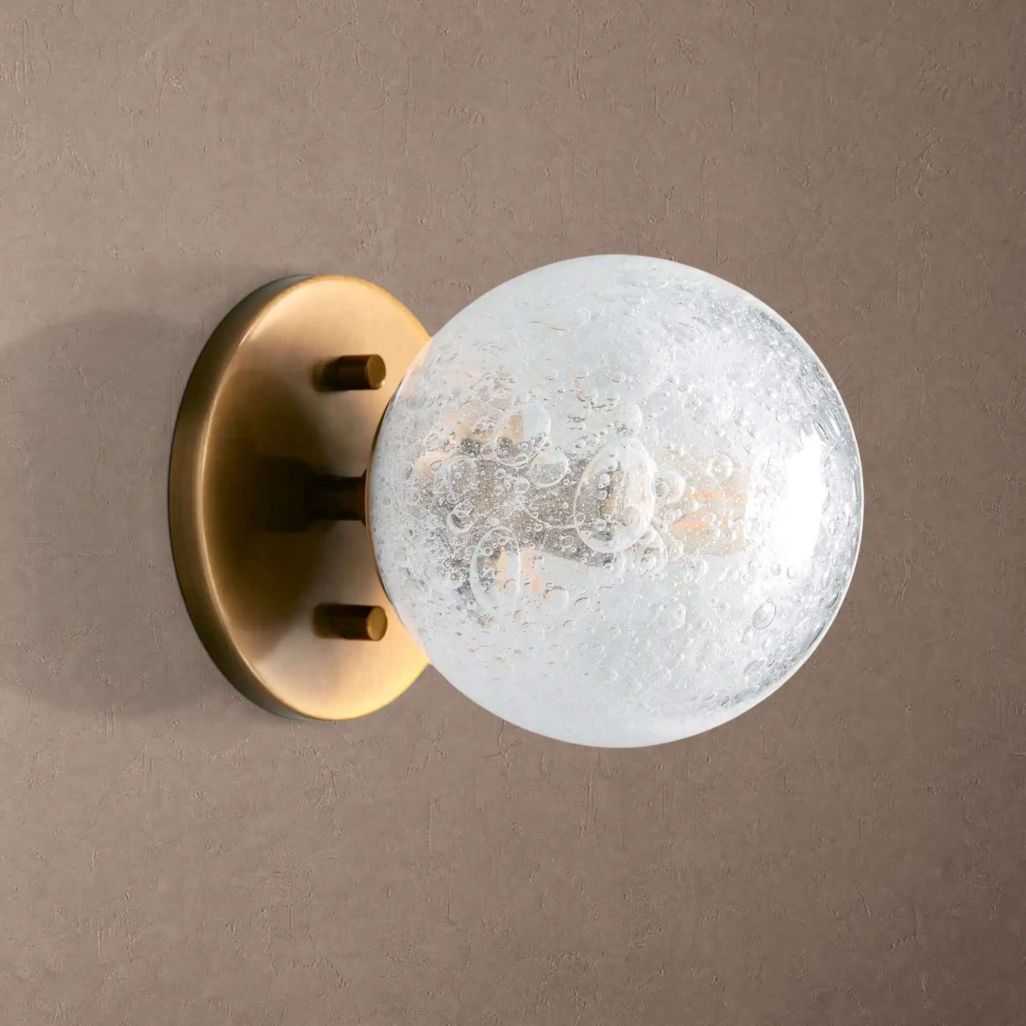 Mandoza Sconce - BrassBlushlighting