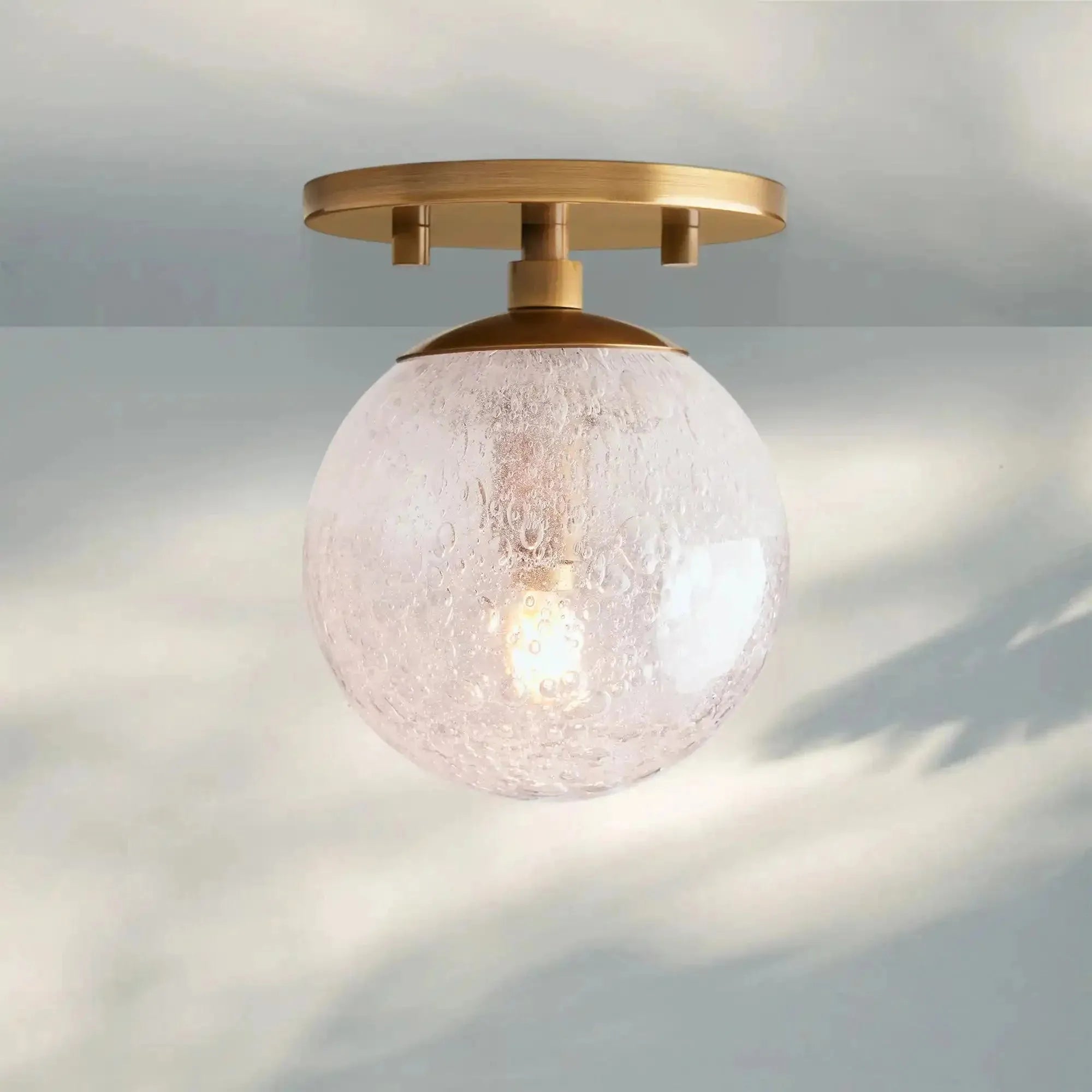 Mandoza Sconce - NickelBlushlighting