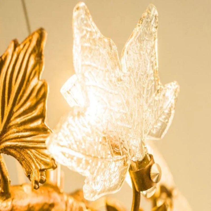Maple Leaf Branch Chandelier - D120cm (D47¼")Blushlighting