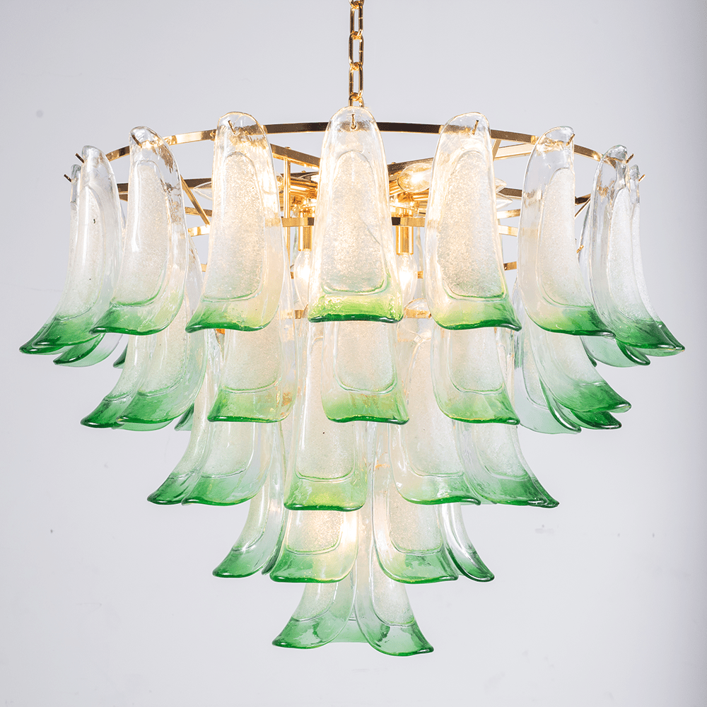 Marielle Mid Century Petal Chandelier - Blushlighting