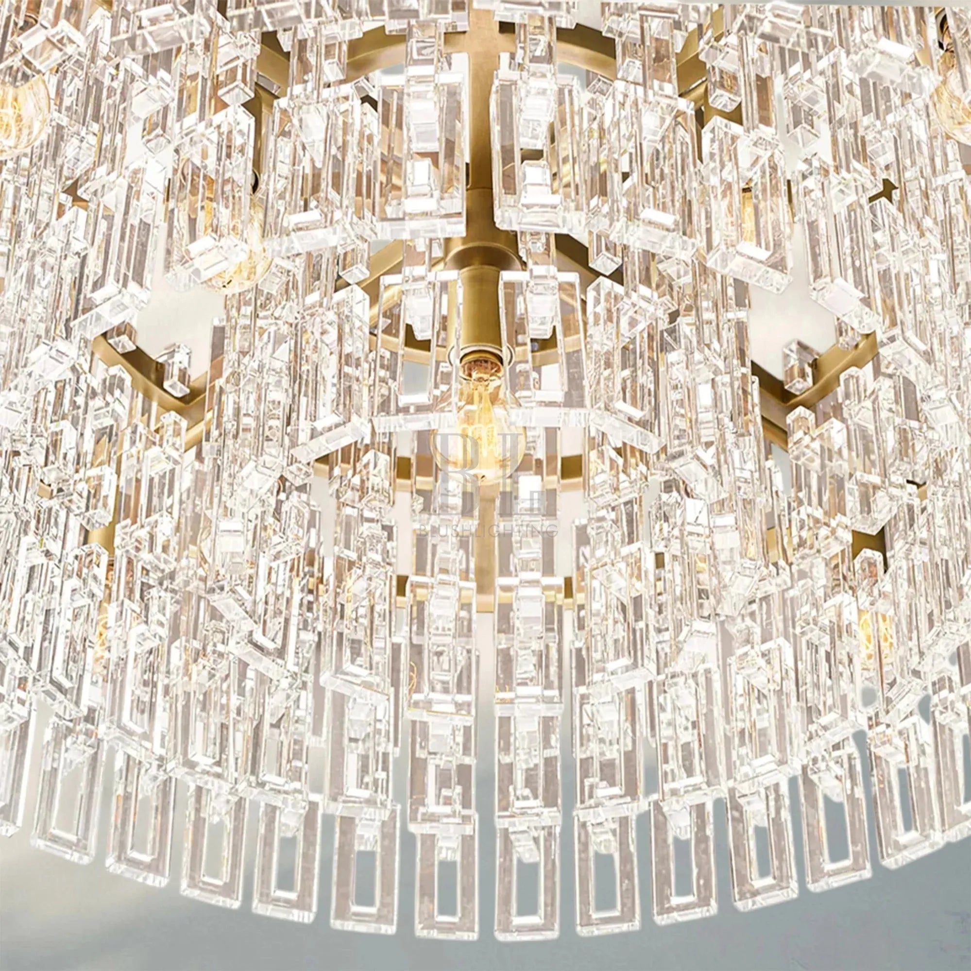 Marigan K9 Crystal Round Chandelier for Living Room-