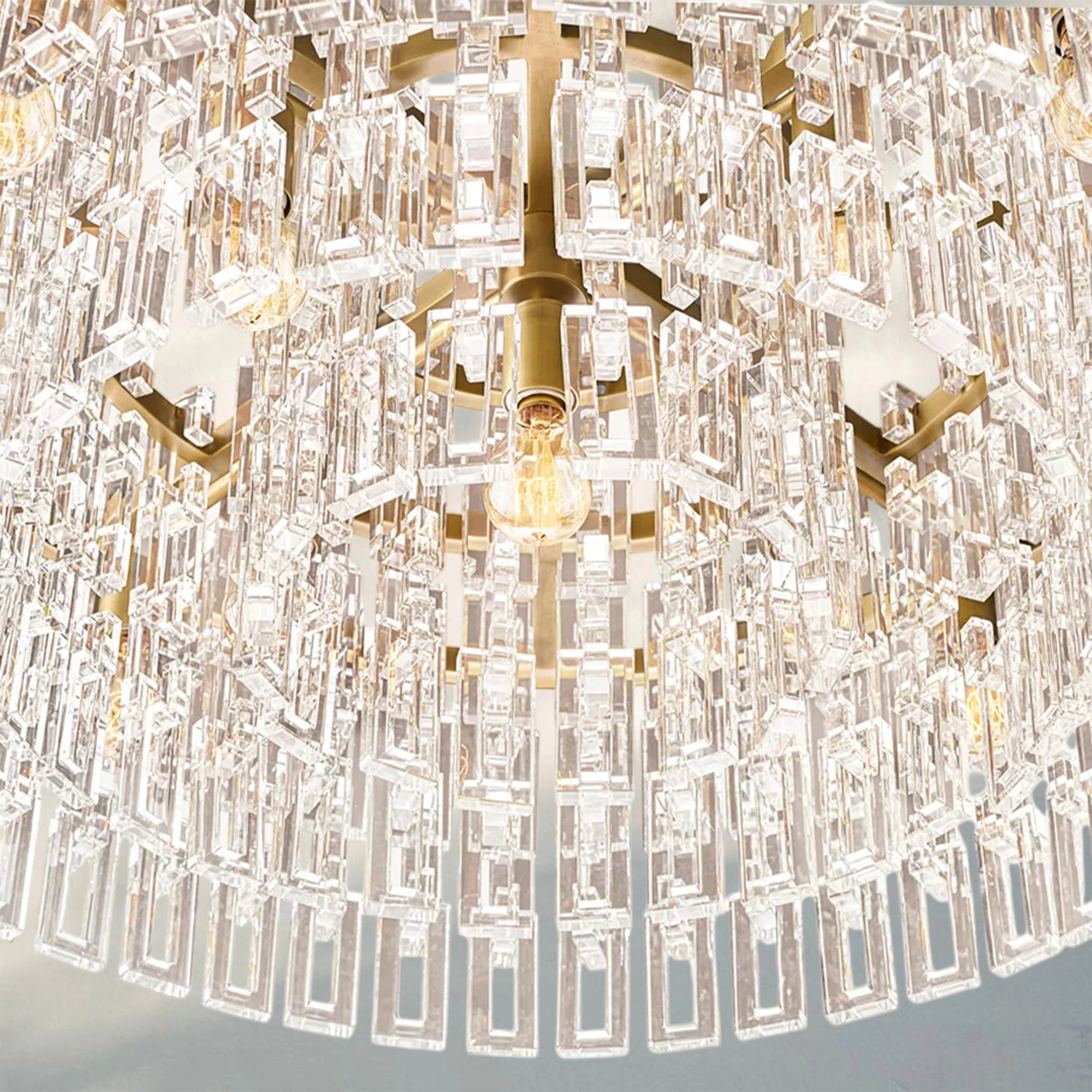 Marigan K9 Crystal Round Chandelier for Living Room-
