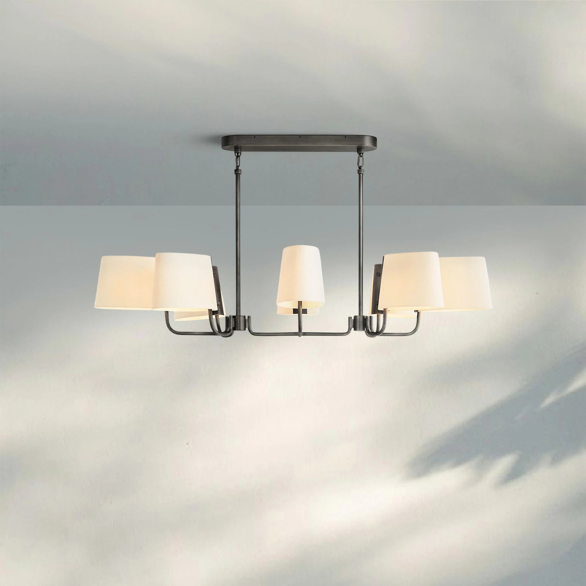 Martinean Linear Chandelier 54" 72"-Blushlighting