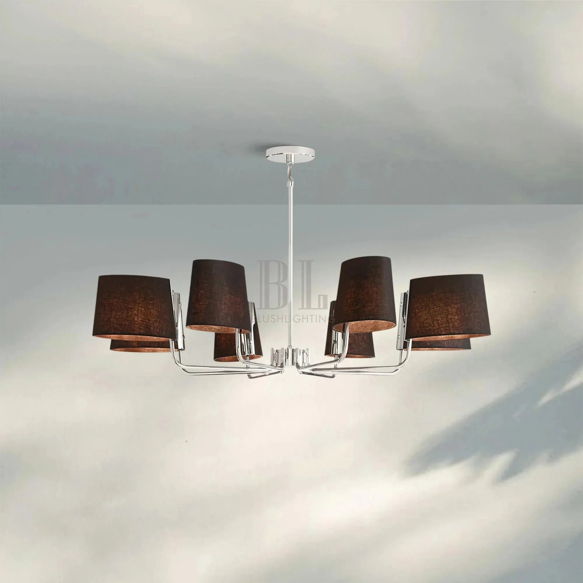 Martinean Round Chandelier 48" 60" - Blushlighting