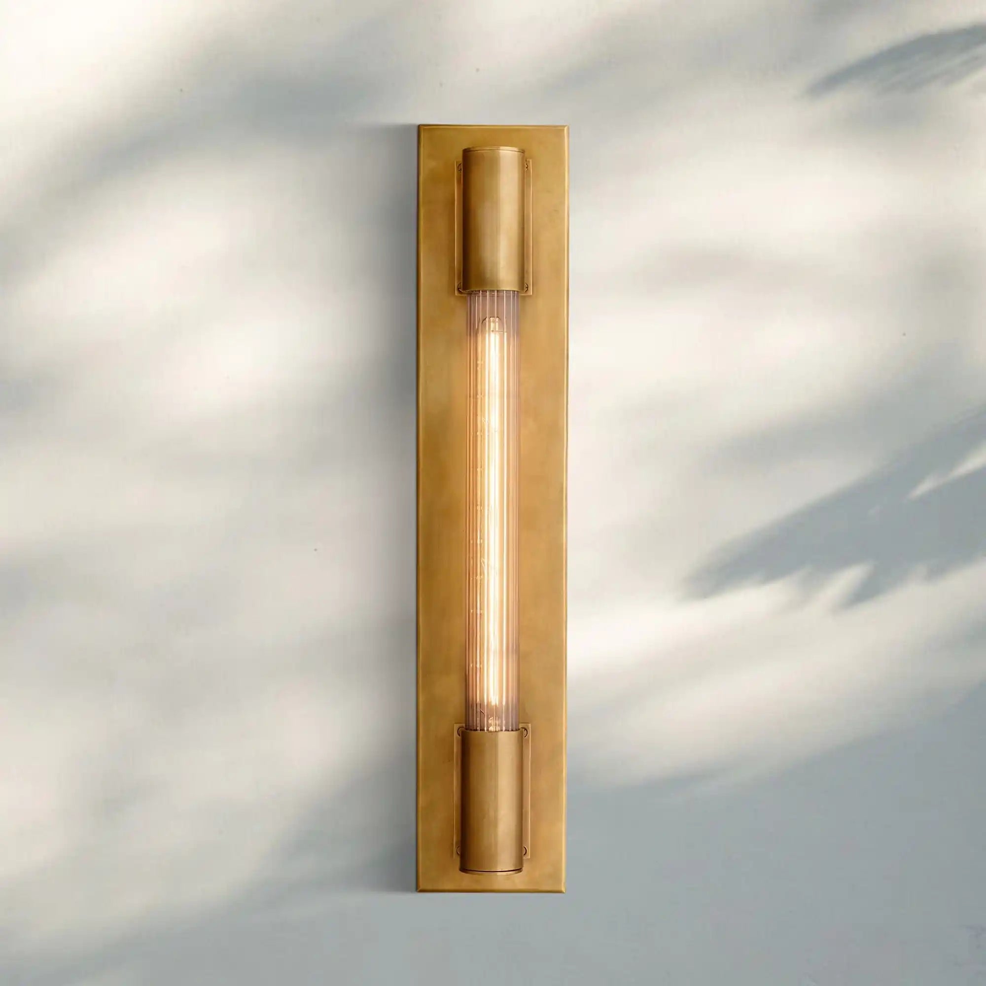 Massenet Metal Wall Sconce - Weathered ZincBlushlighting