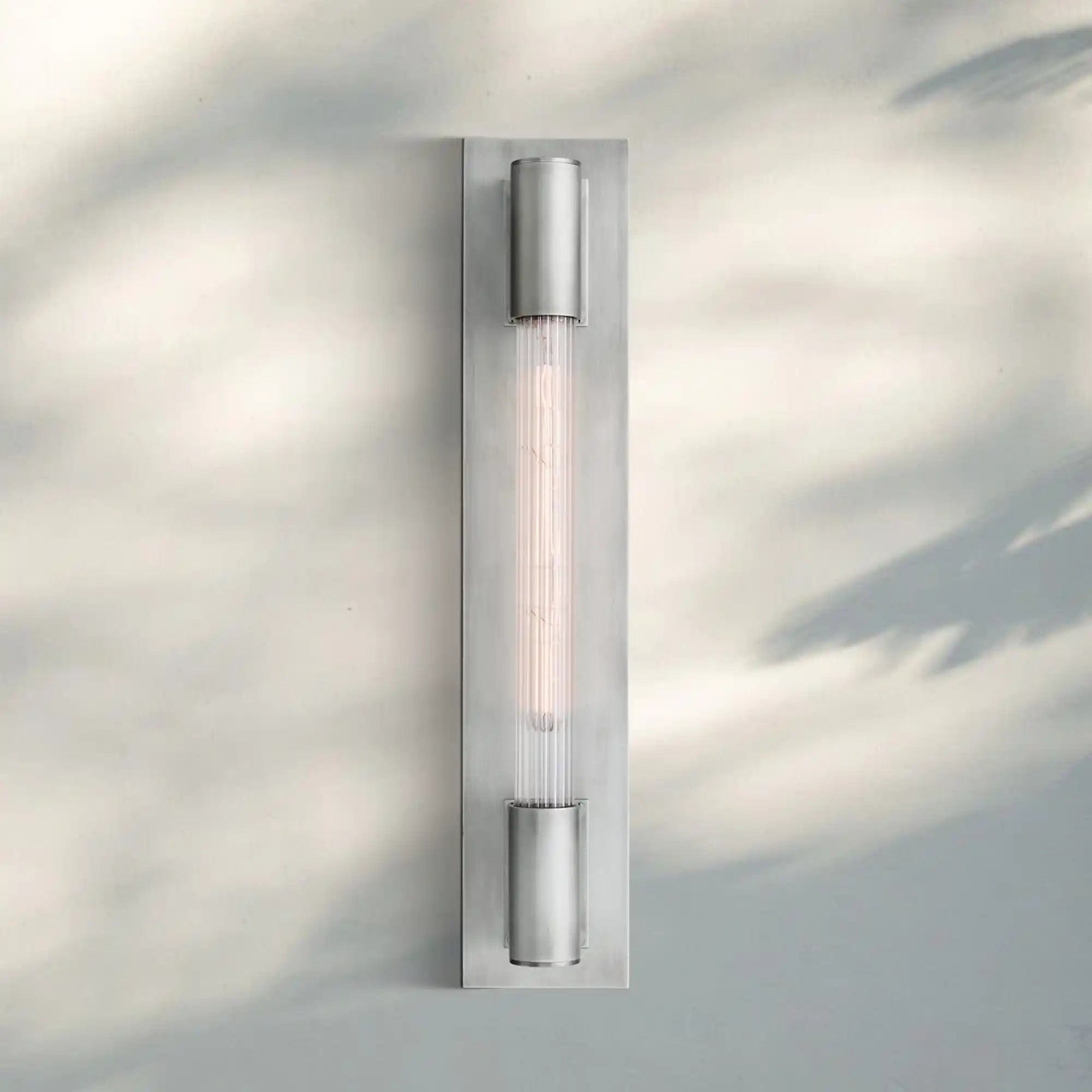 Massenet Metal Wall Sconce - Weathered ZincBlushlighting