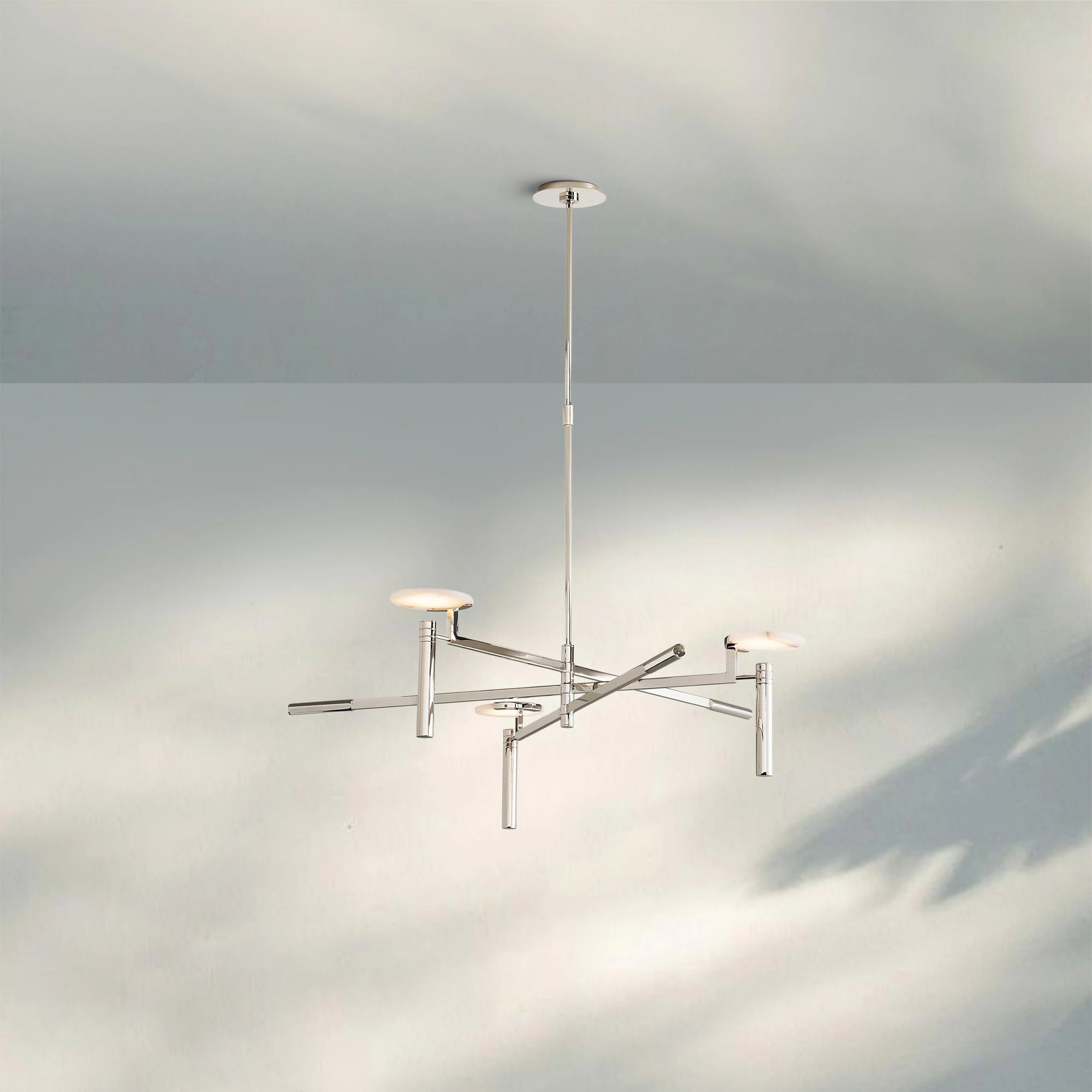 Melange Round Chandelier 45" 60" - Blushlighting