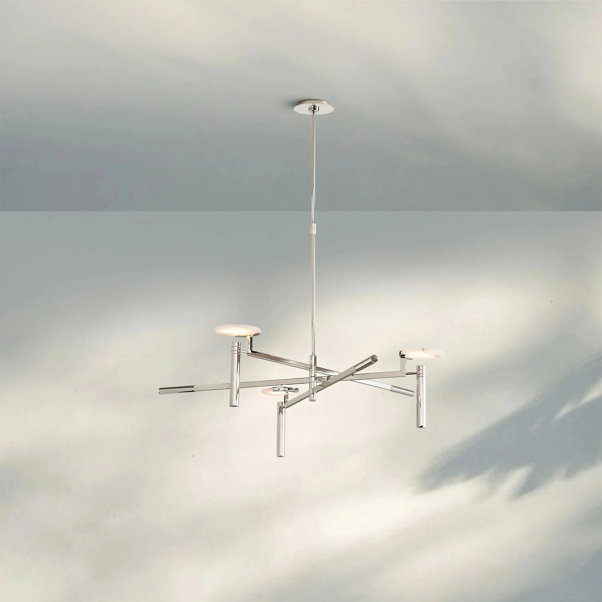 Melange Round Chandelier 45" 60" - Blushlighting