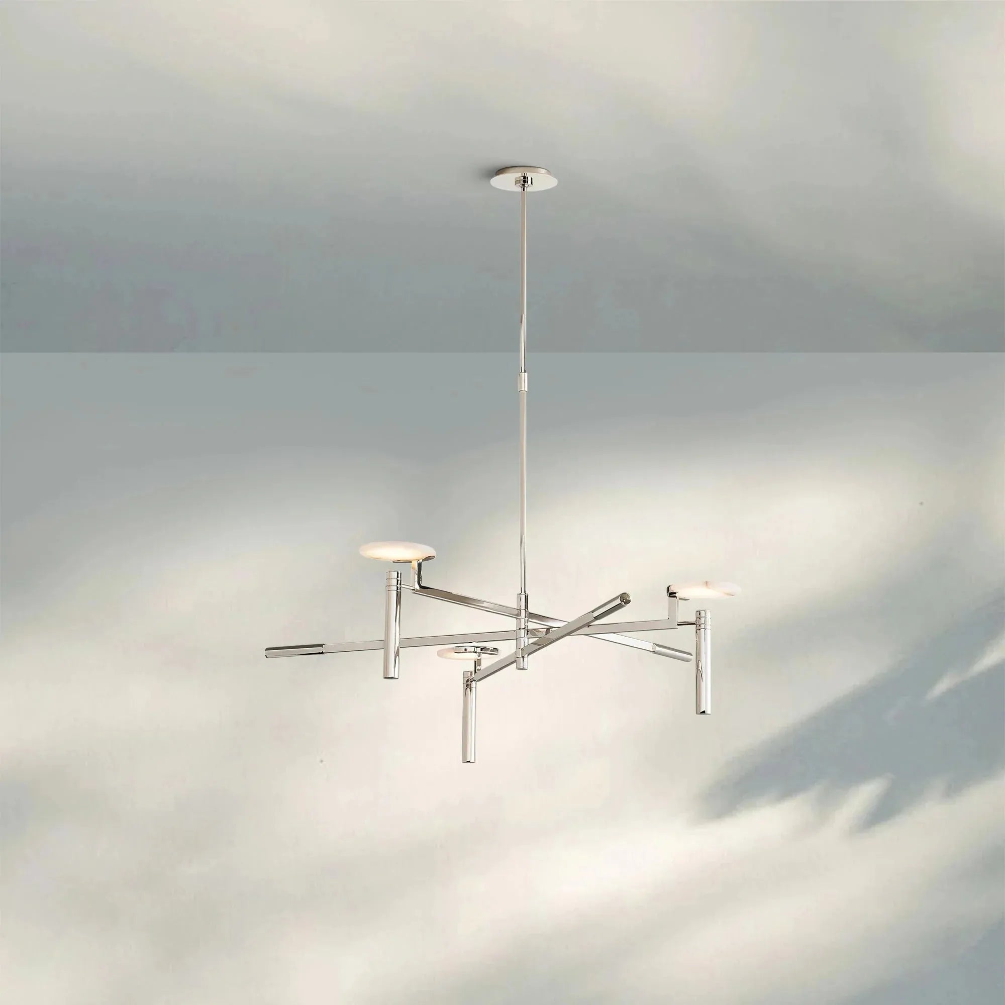 Melange Round Chandelier 45" 60" - Blushlighting