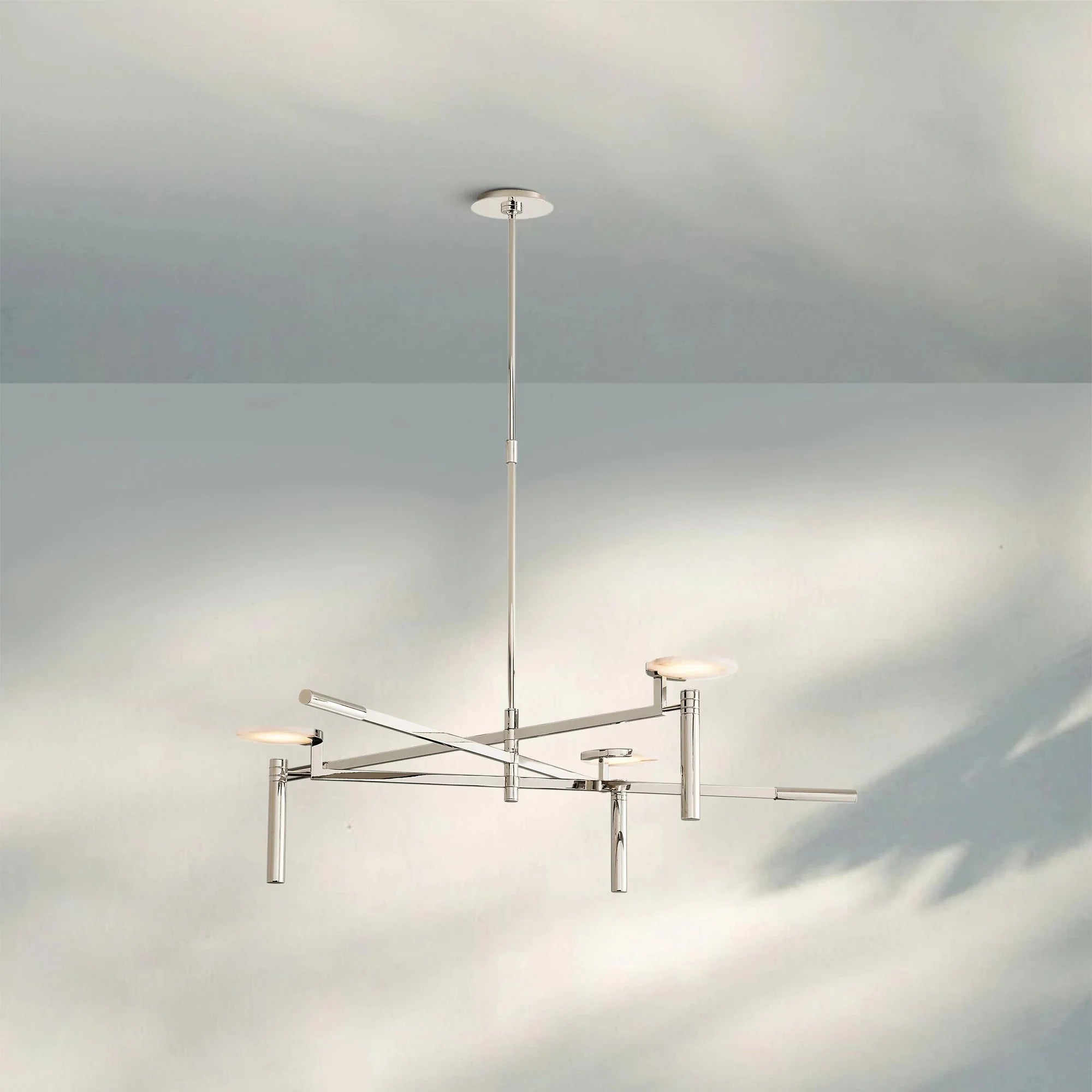 Melange Round Chandelier 45" 60" - Blushlighting