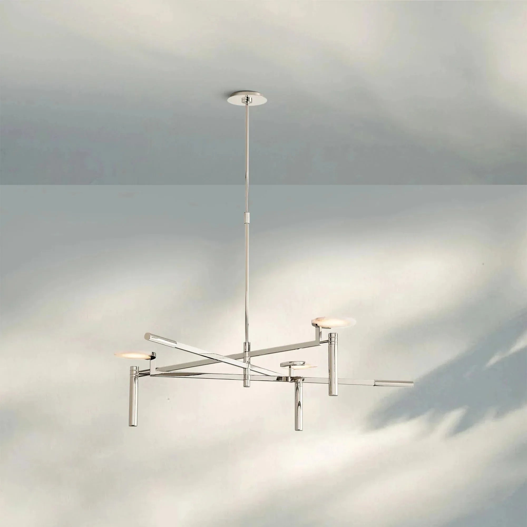 Melange Round Chandelier 45" 60" - Blushlighting