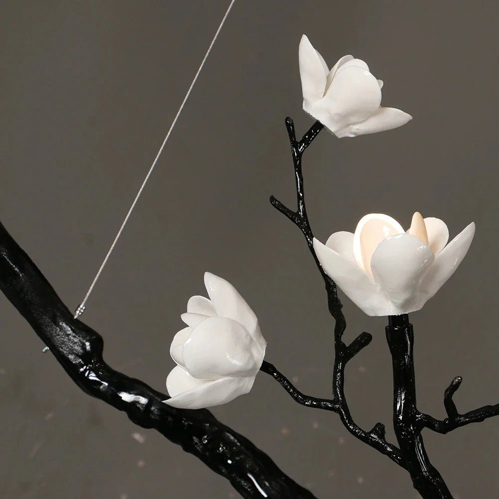 Minas Rustic Tree Branch Chandelier - Black47.24” ( 120 cm )Warm White 3000KBlushlighting