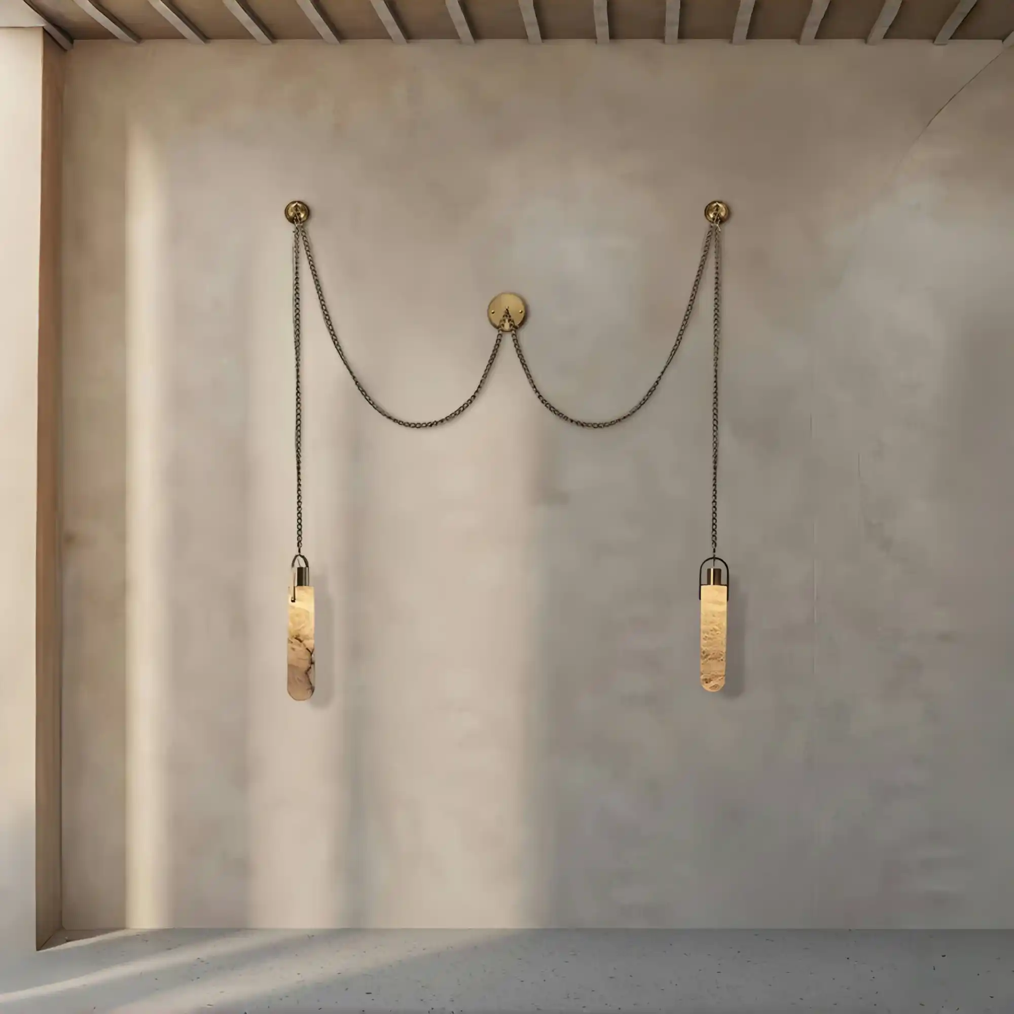 Alabaster Flint 1/2/3/5/7/9/12/15-Light LED Multi-Drop Pendant-Blushlighting