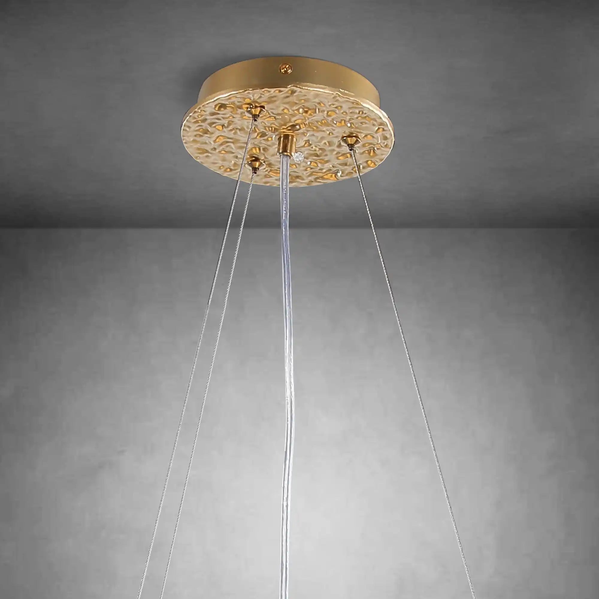 Modern Crystal Tree Branch Chandelier for Living Room 24 Inch - GoldBlushlighting