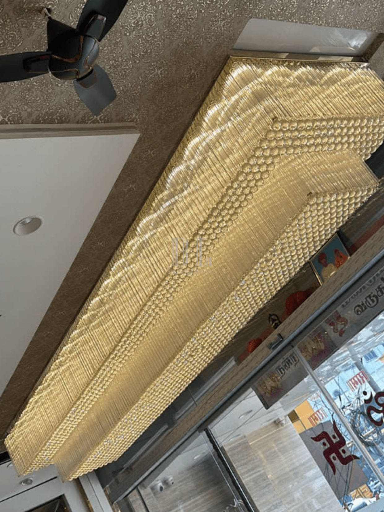 Modern Extra 2/3 Tiered Flush Mount Crystal Chandelier for Large Area-Chandeliers-Blushlighting-Blushlighting
