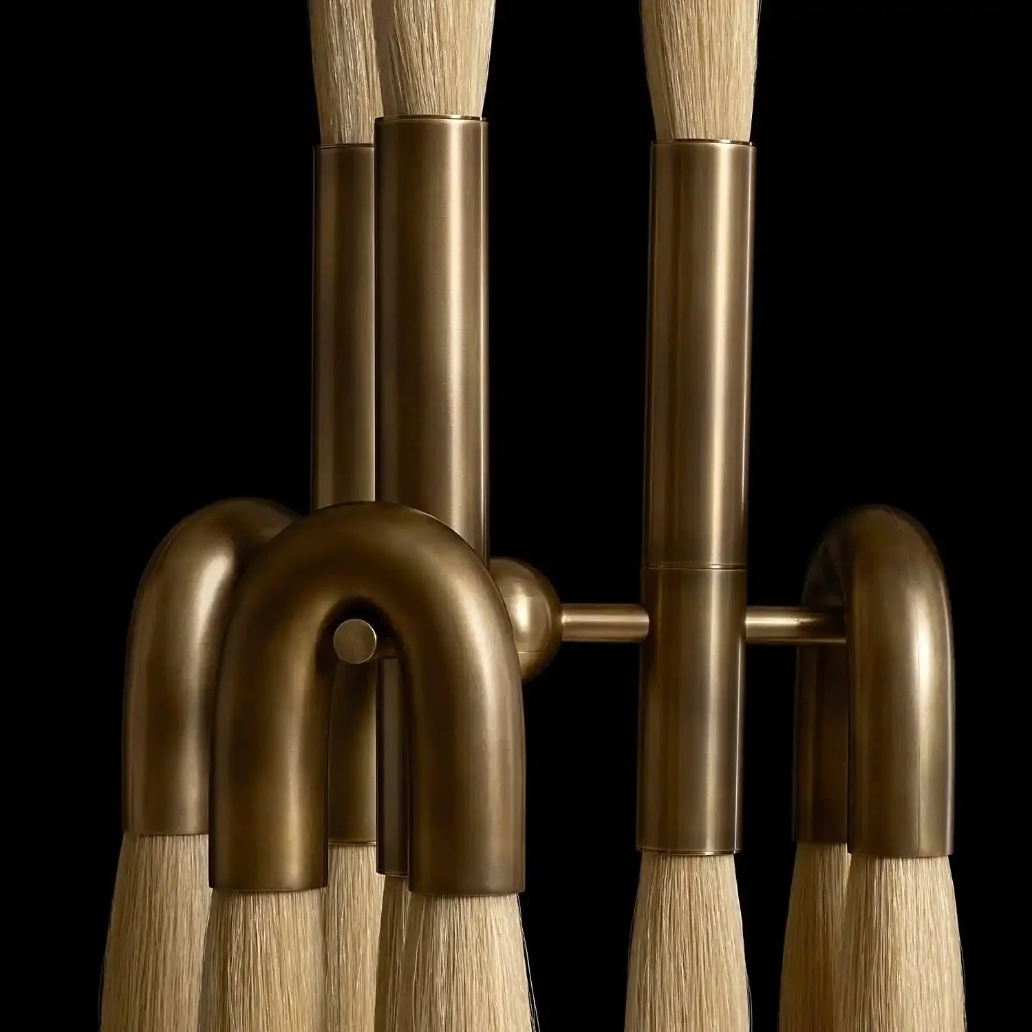 Modern Heritage Horsehair 9 - Light Pendant Unique Luxury Light Fixture - Blushlighting