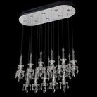 Modern Linear Crystal Lighting - Blushlighting
