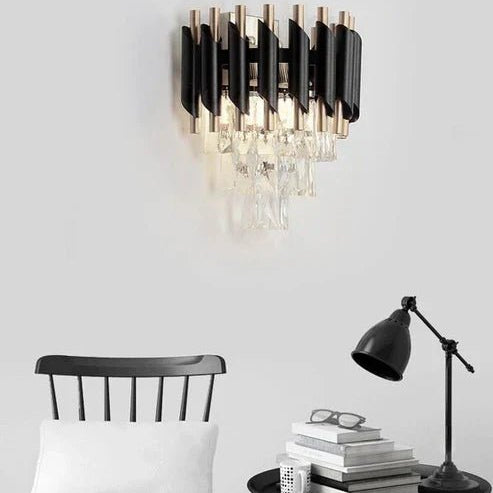 Modern Luxury Multi - Tier Oval/Round Crystal Tiered Chandelier - Oval/L39.4"*W11.8"*H11.8"/3 TiersWarm LightBlushlighting