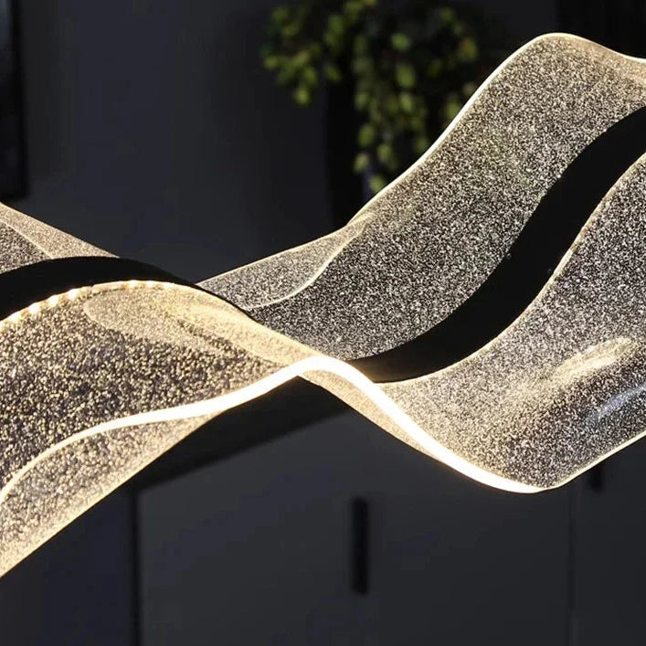 Modern Ocean Wave Pendant Chandelier for Kitchen Seus Lighting