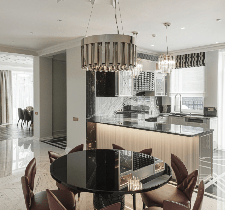 Modern Round Metal Crystal Chandelier for Dining Room/Bedroom - D39.4"*H13.78"(D100cm*H35cm)GoldBlushlighting