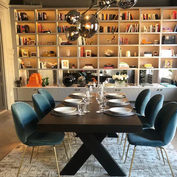 Modern Sputnik Smoky Gray/Amber Glass Branch Chandelier for Kitchen Island/Dining Room-Chandeliers-Blushlighting